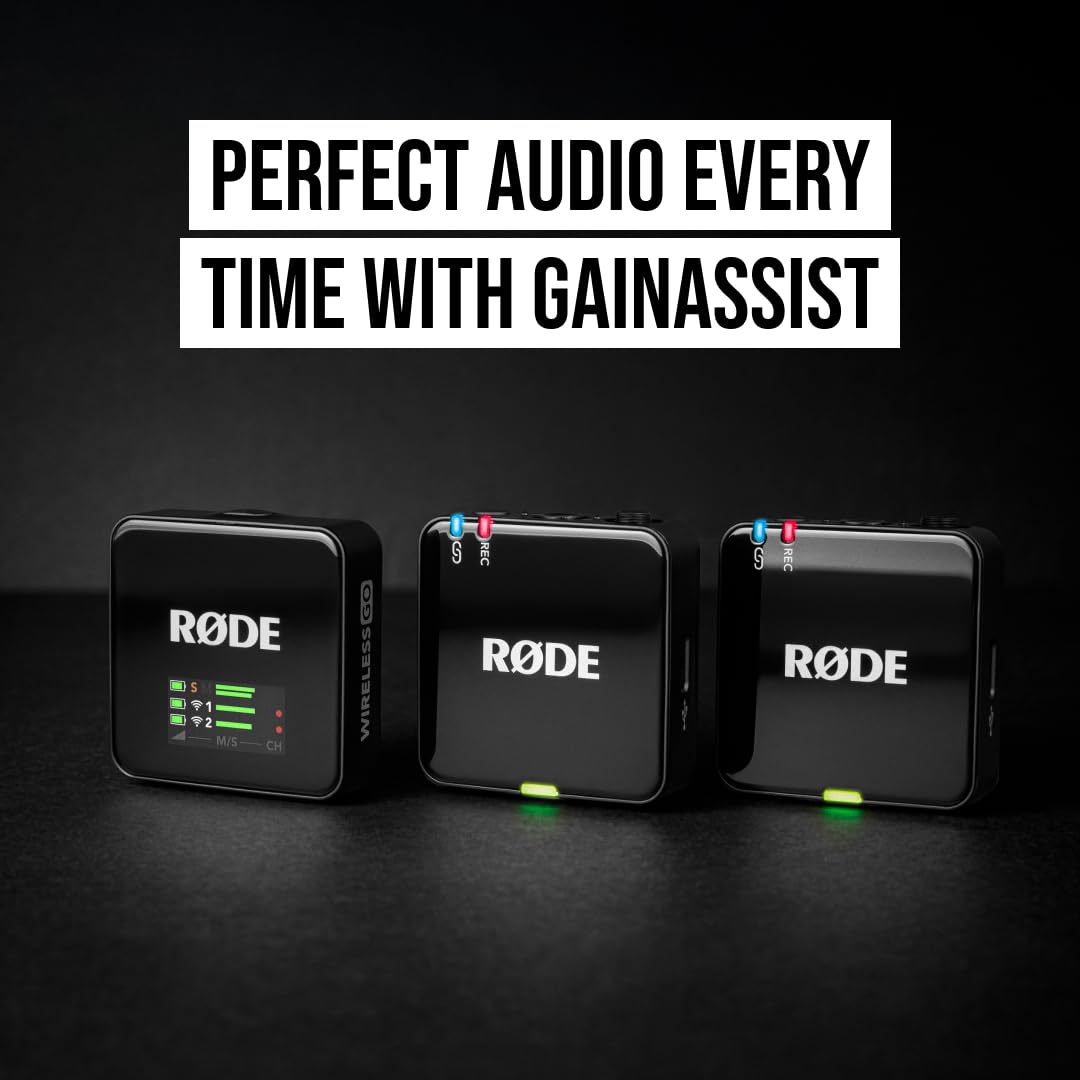 Rode Wireless GO (Gen 3) Compact Wireless Microphone System - GOLCHHA COMPUTERS 