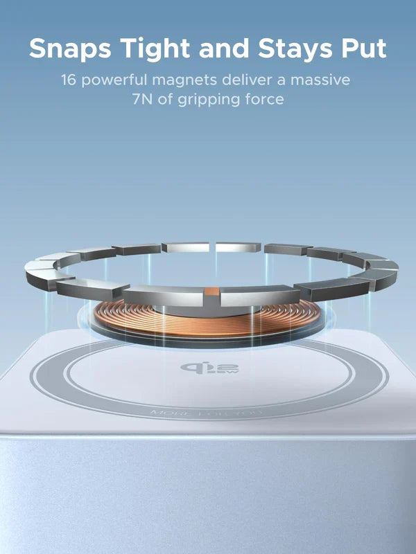 UGREEN MagFlow Qi2 25W 2-in-1 Foldable Magnetic Wireless Charger (55960B)