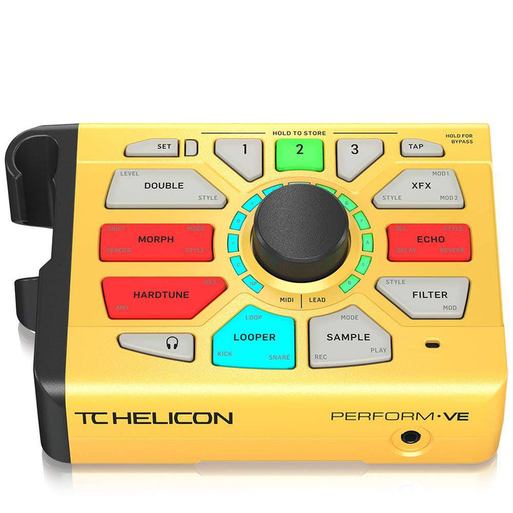 TC Helicon Perform-VE Revolutionary Vocal Manipulator with MIDI-Pitch-Controlled Sampling, Vocal Synth and One-Button Drum Looper - Dispatched in 3 Business Days - Golchha Computers