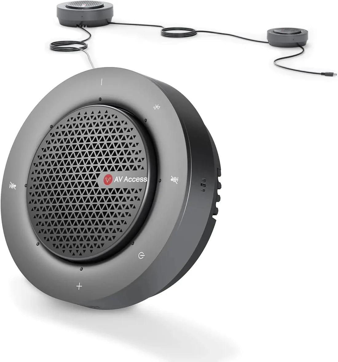 AV Access AnyCo A6 Daisy Chain USB & Bluetooth Conference Speakerphone | Scalable Audio with 360° Voice Pickup for Large Rooms - GOLCHHA COMPUTERS 