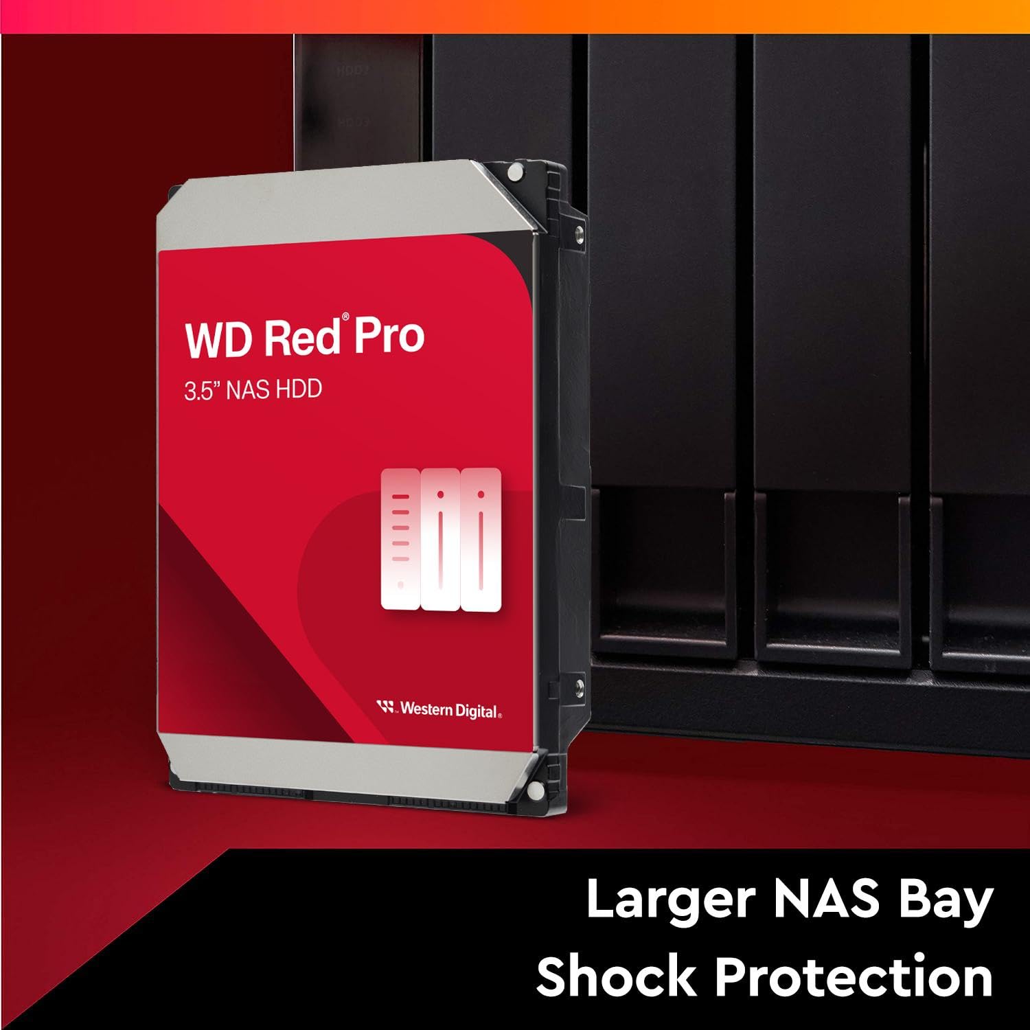 Western Digital 8TB WD Red Pro NAS HDD - GOLCHHA COMPUTERS 