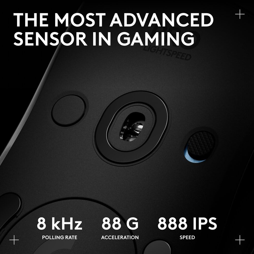 Logitech G PRO 2 Lightspeed Wireless Gaming Mouse (Black) - GOLCHHA COMPUTERS 