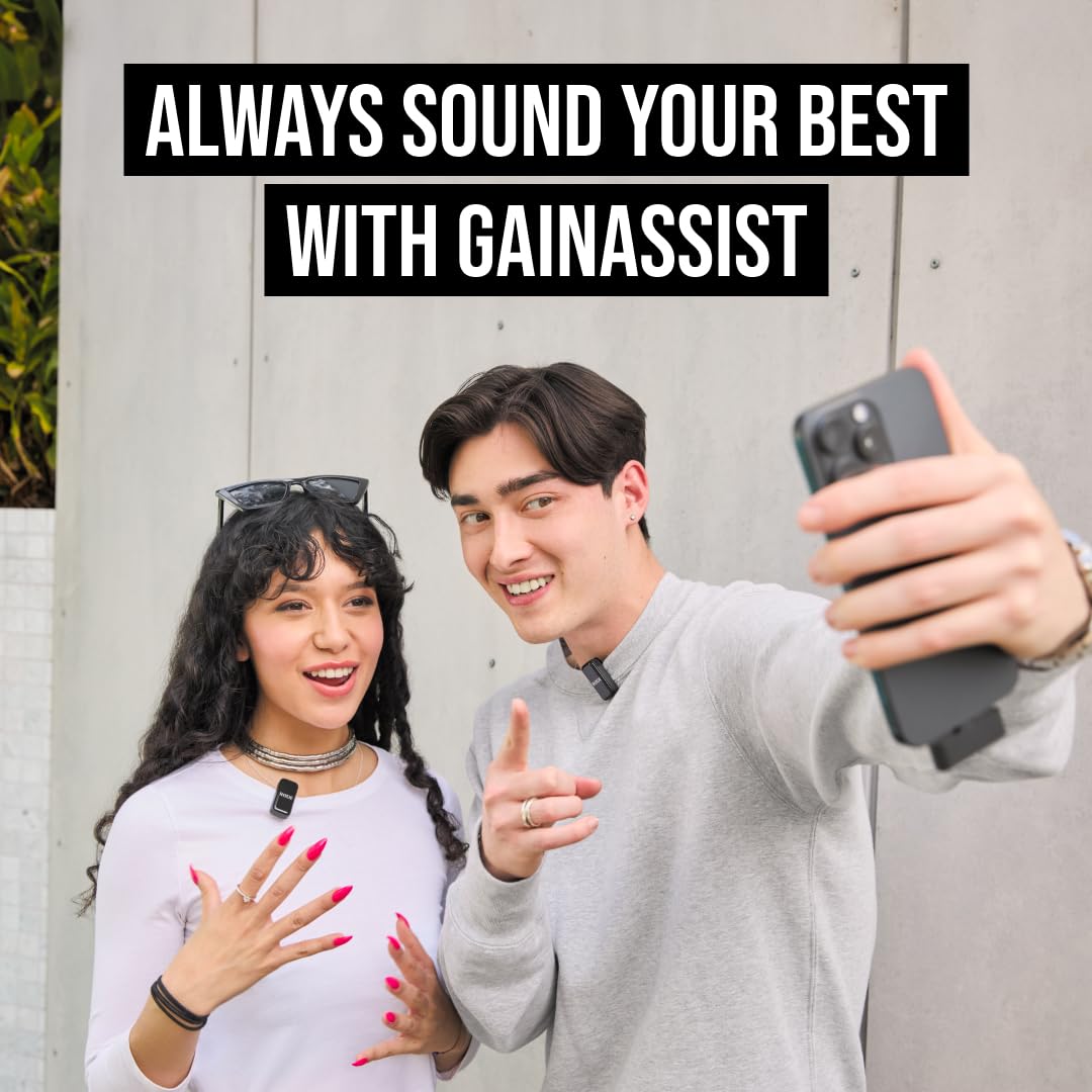 Rode Wireless Micro Ultra-compact USB-C Wireless Microphone - Black