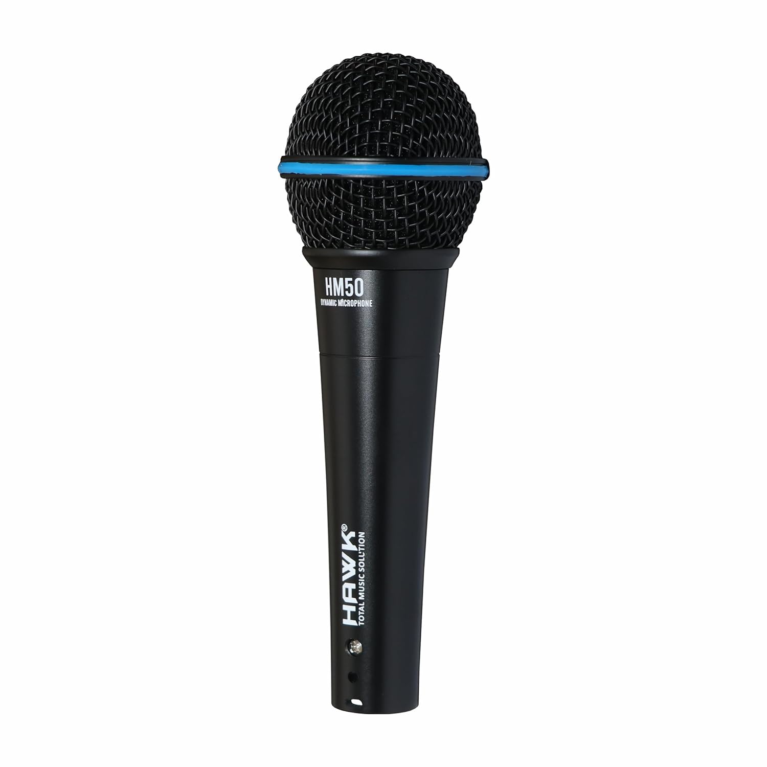 Hawk Proaudio HM 50 Handheld Dynamic Cardioid Wired Mic for Live, Recording, Speech, Karaoke with 6 Meter mic Cable, mic Holder and Pouch - Golchha Computers