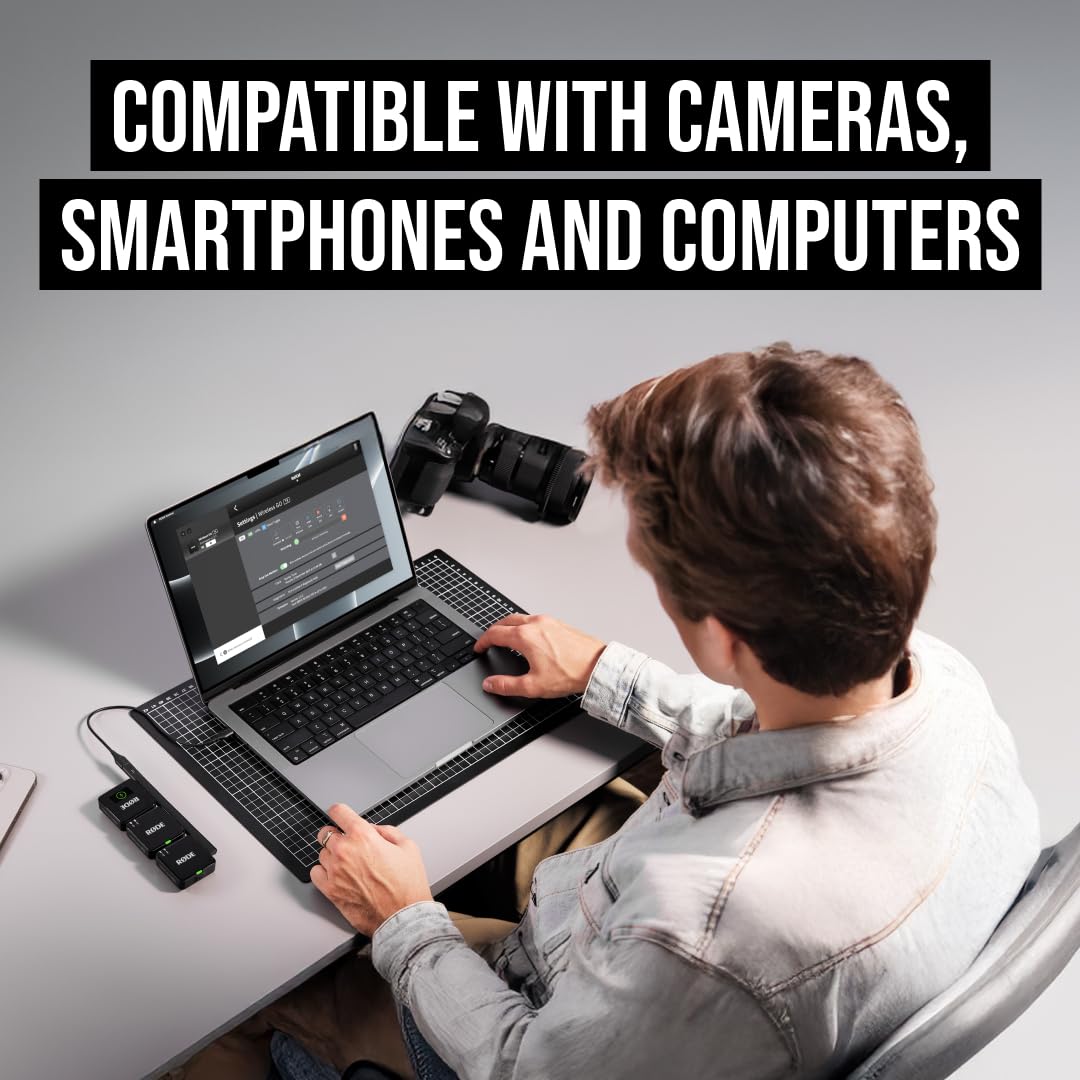 Rode Wireless GO (Gen 3) Compact Wireless Microphone System - GOLCHHA COMPUTERS 