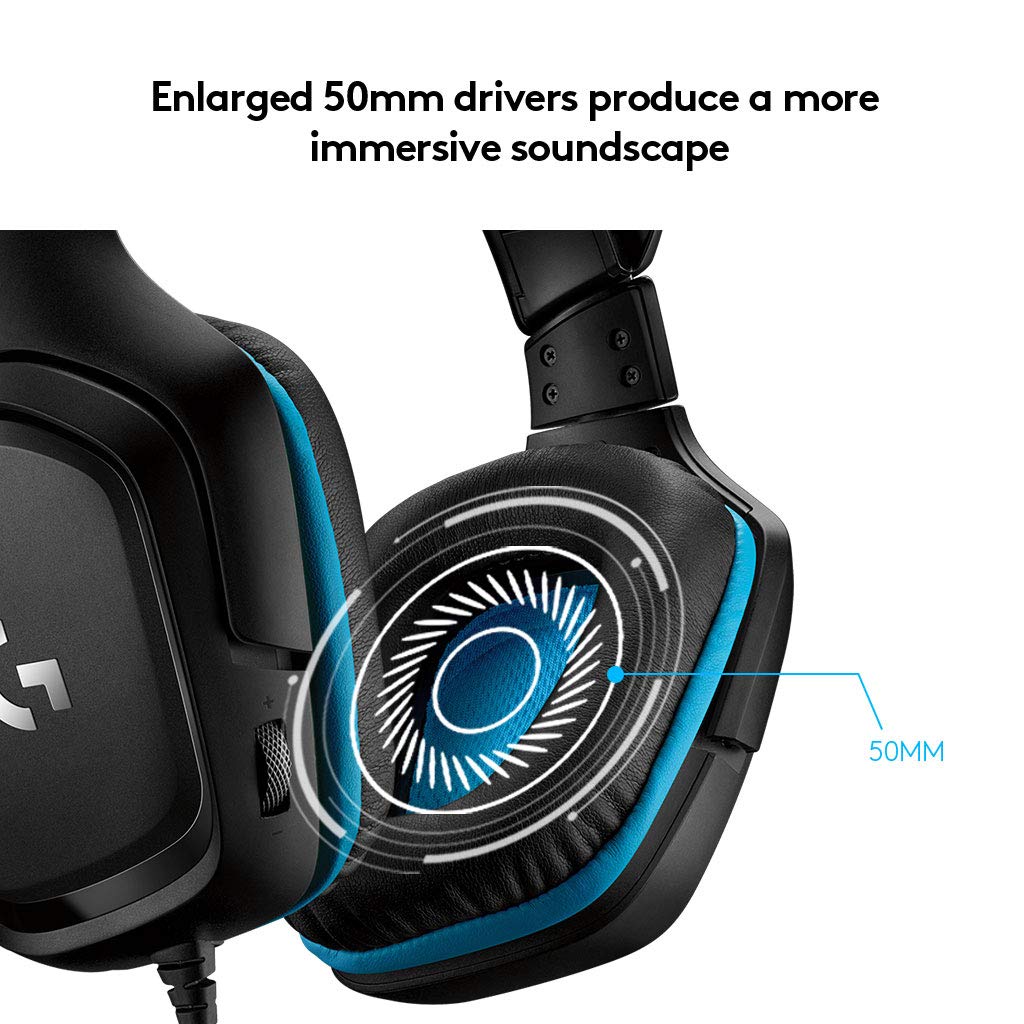 Logitech G431 7.1 Surround Sound Gaming Headset - GOLCHHA COMPUTERS 
