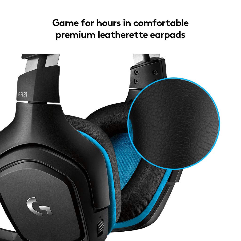 Logitech G431 7.1 Surround Sound Gaming Headset - GOLCHHA COMPUTERS 