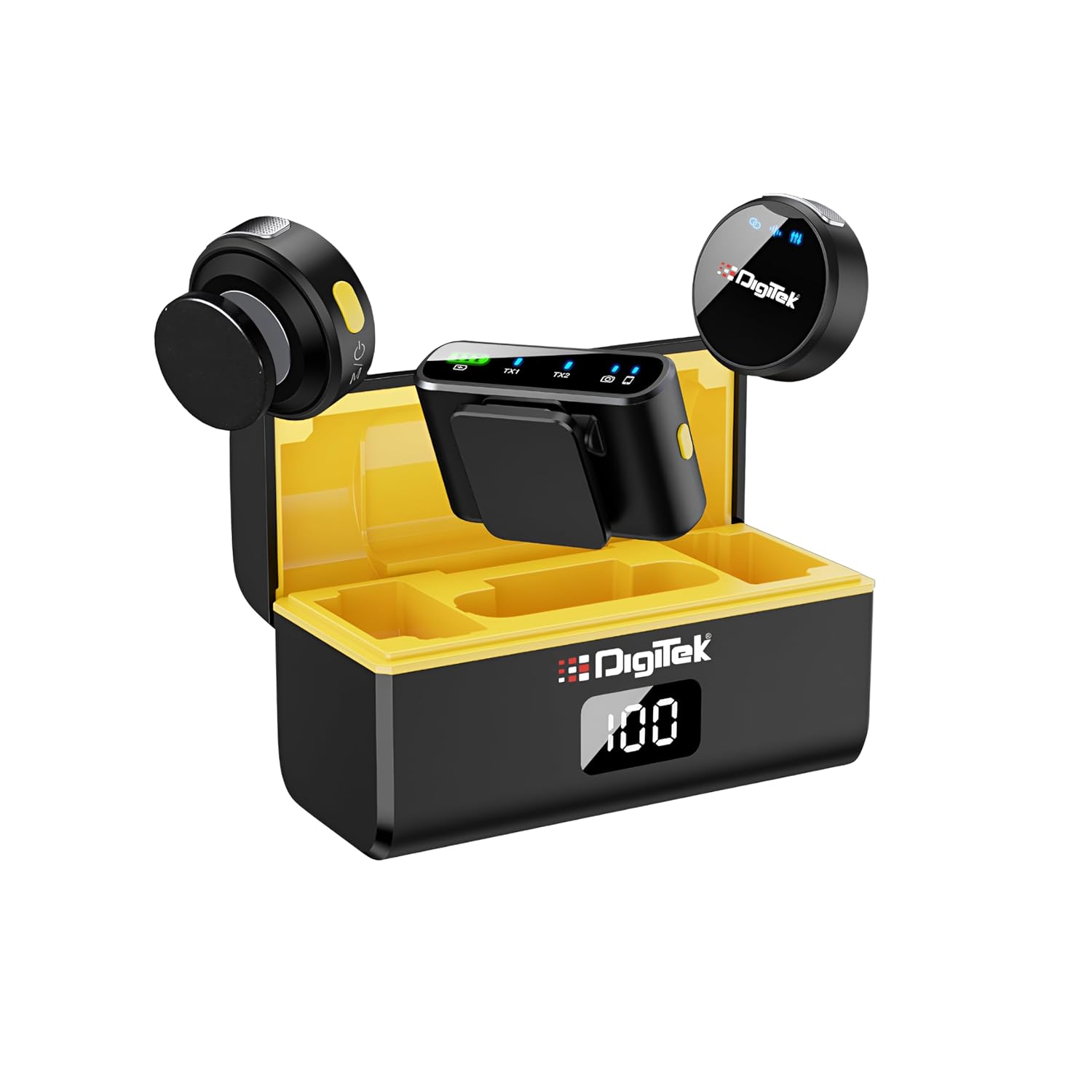 DIGITEK® (DWM-116) 2-in-1 Wireless Microphone