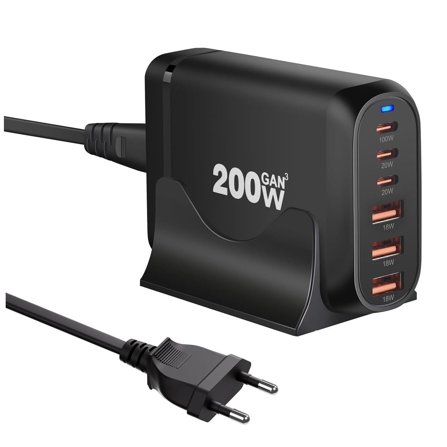 MX 200W GaN USB C Charging Station