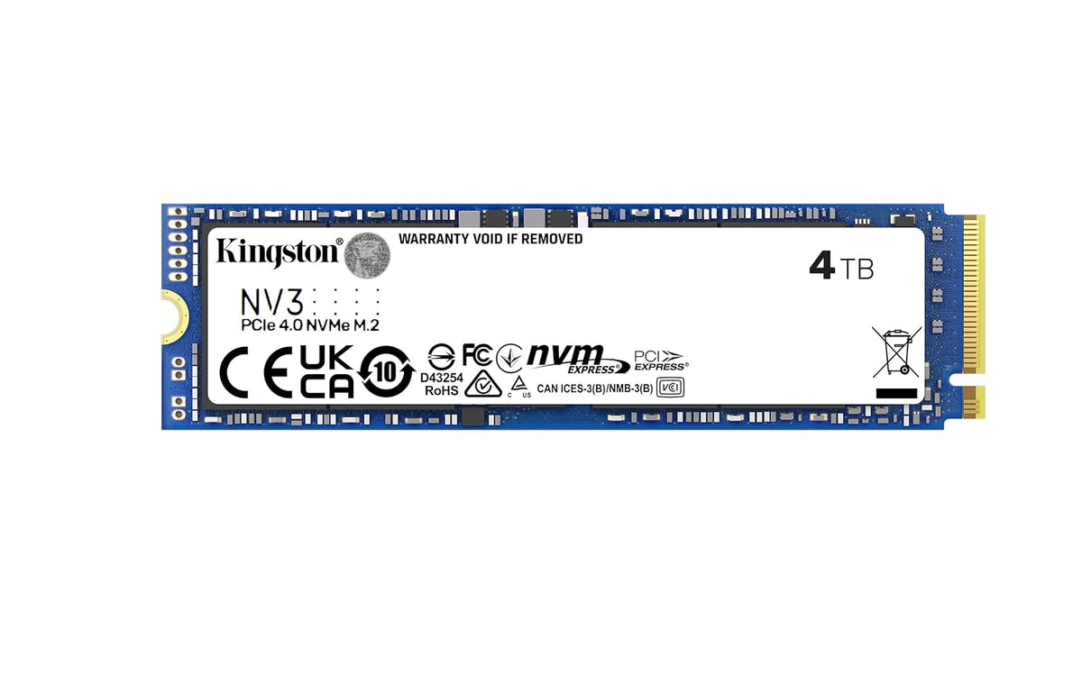 Kingston NV3 M.2 2280 PCIe Gen4 NVMe SSD