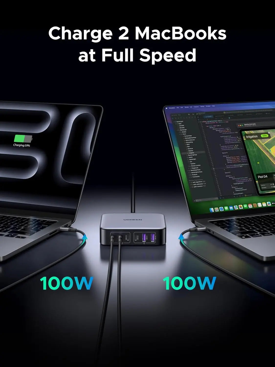 UGREEN Nexode 200W 6-Port GaN Desktop Charger (40914)