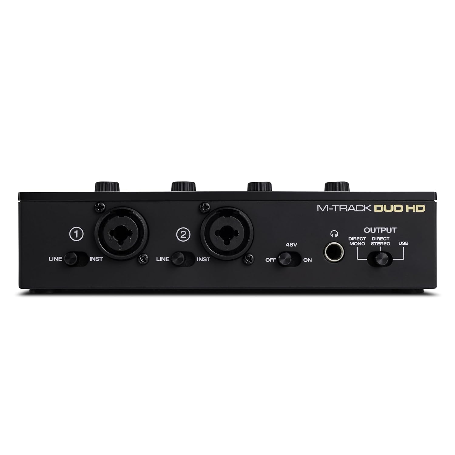 M-AUDIO M-TRACK DUO HD - Pro-Grade 2x2 USB-C Audio Interface for Mac, PC, iOS and Android