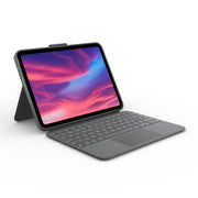 Logitech Combo Touch for iPad (10th Gen & A16) Backlit keyboard and precise trackpad