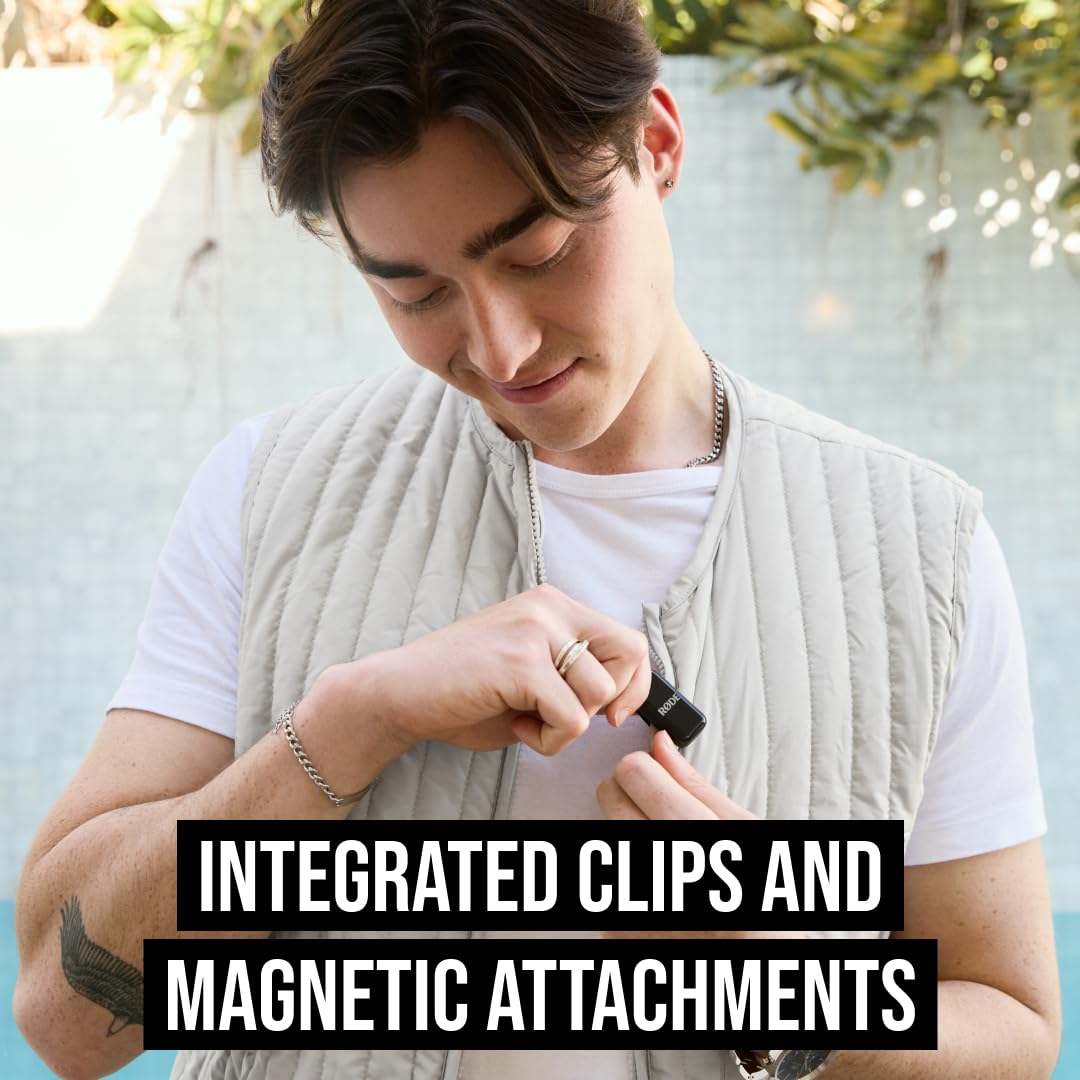 Rode Wireless Micro Ultra-compact USB-C Wireless Microphone - Black