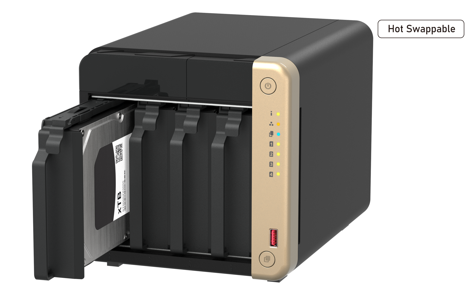 QNAP TS-464-8G 4 Bay NAS