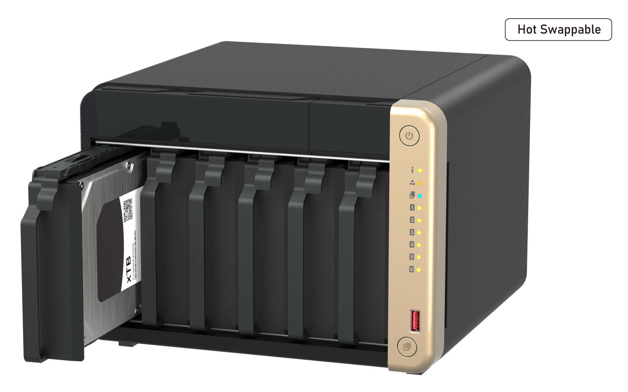 QNAP TS-664-8G 6 Bay NAS