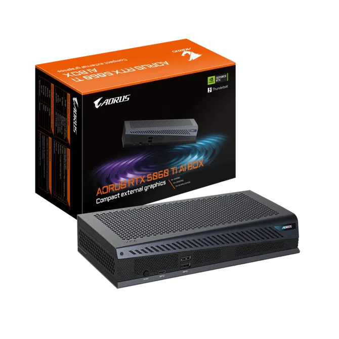 Gigabyte Aorus RTX 5060 Ti AI Box 16GB GDDR7 External Graphics Card - Dispatch Within 3 Business Days - GOLCHHA COMPUTERS 