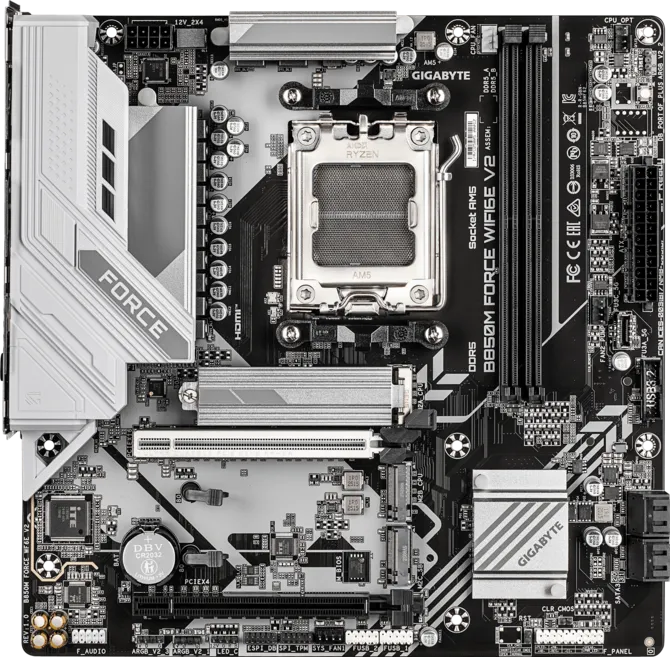 GIGABYTE B850M FORCE WIFI6E V2 REV 1.0