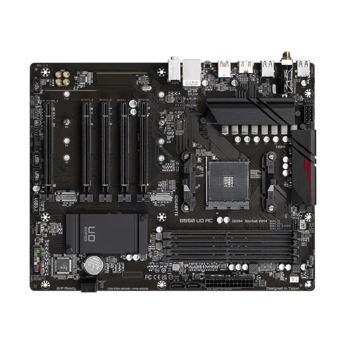 Gigabyte B550 UD AC ATX AMD AM4 DDR4 Motherboard