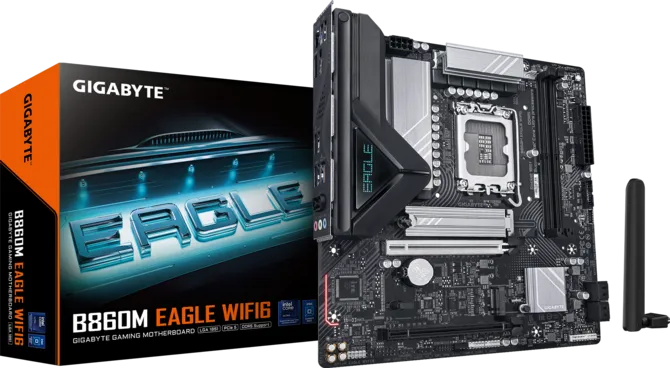 GIGABYTE B860M EAGLE WIFI6 INTEL B860 DDR5 MOTHERBOARD