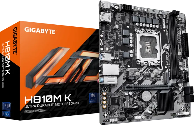 GIGABYTE H810M K INTEL H810 DDR5 MOTHERBOARD