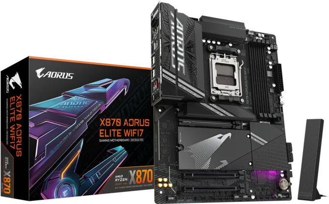 Gigabyte X870 Aorus Elite WIFI7 AMD AM5 Motherboard