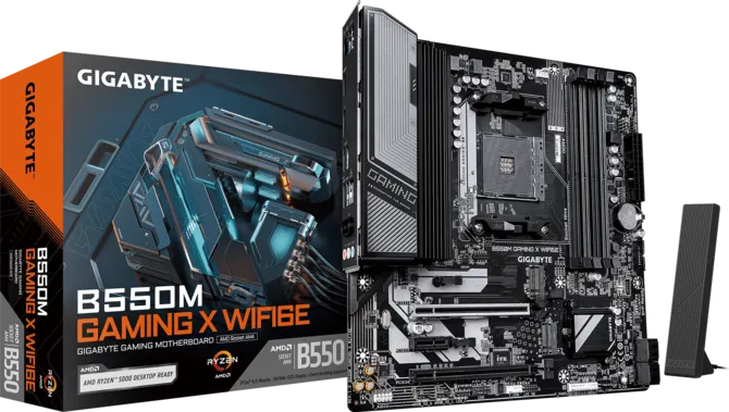 GIGABYTE B550M GAMING X WIFI6E REV 1.0