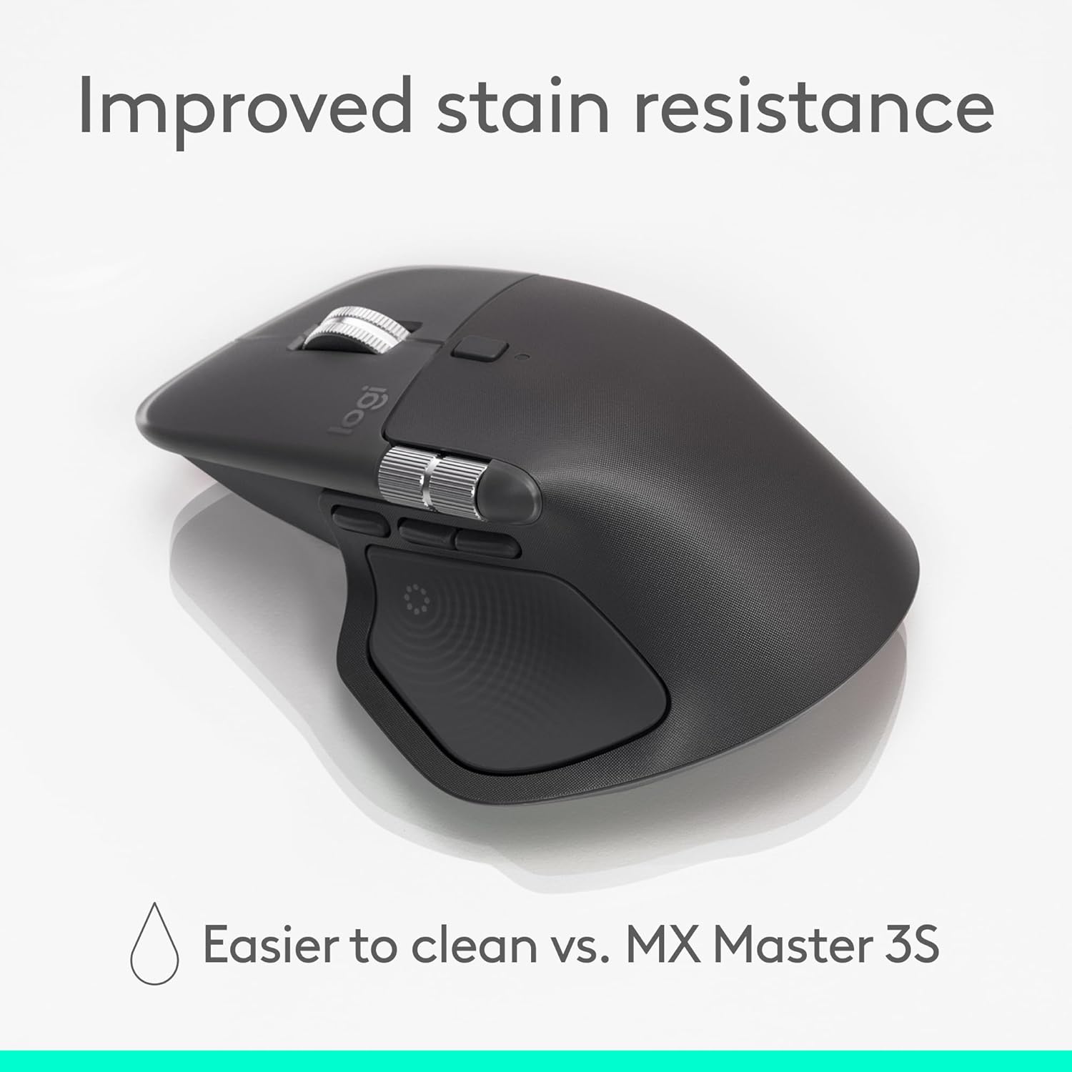 Logitech MX Master 4, Ergonomic Wireless Mouse with Advanced Performance Haptic Feedback, Ultra-Fast Scrolling, USB-C Charging, Bluetooth, Windows, MacOS - GOLCHHA COMPUTERS 