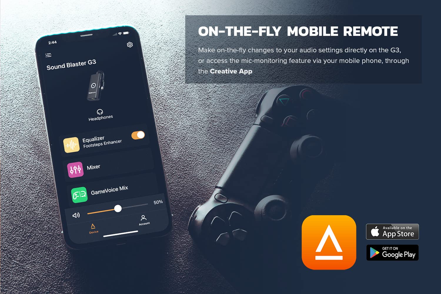 Sound Blaster G3 Portable External Console Gaming USB-C DAC Amp for PS4™, PS5™, Nintendo Switch™, PC, and Mac - GOLCHHA COMPUTERS 
