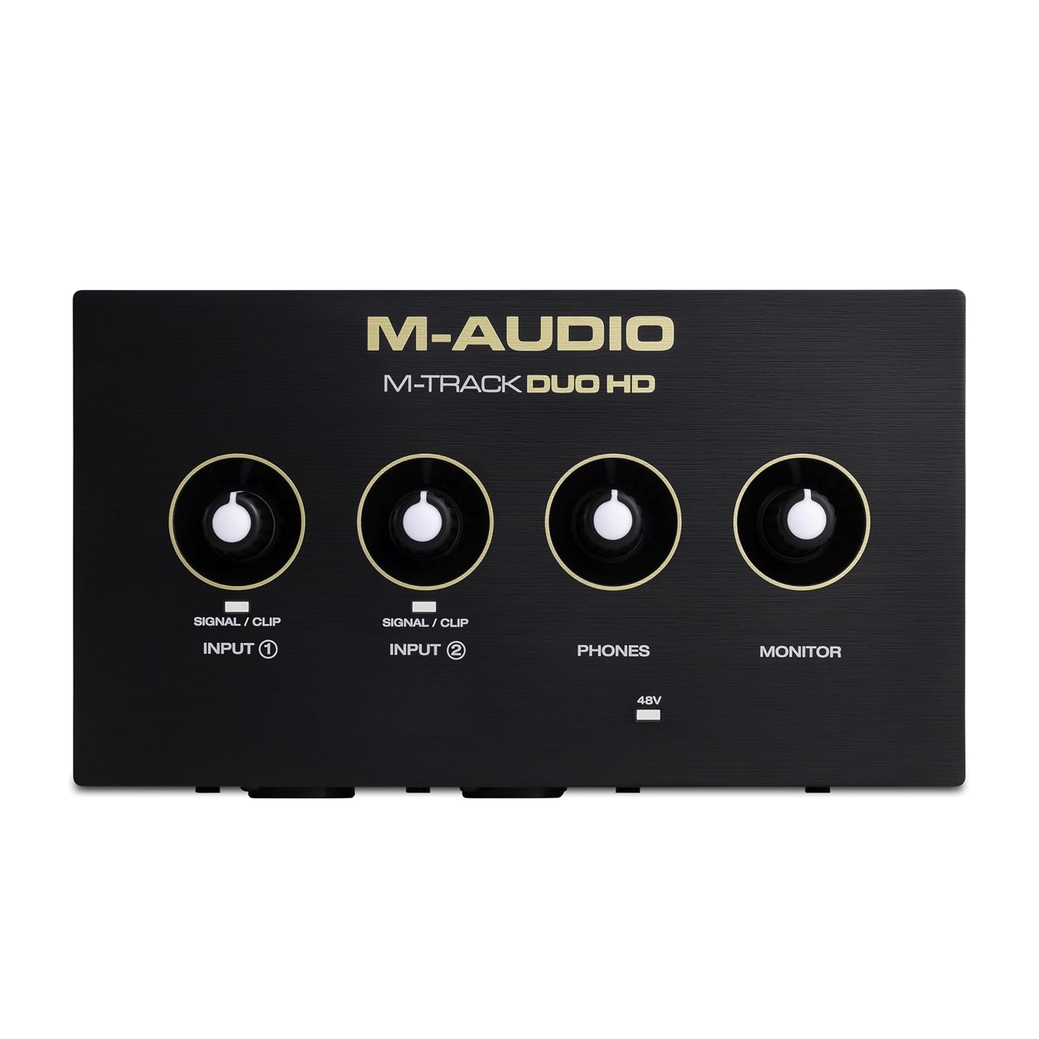 M-AUDIO M-TRACK DUO HD - Pro-Grade 2x2 USB-C Audio Interface for Mac, PC, iOS and Android