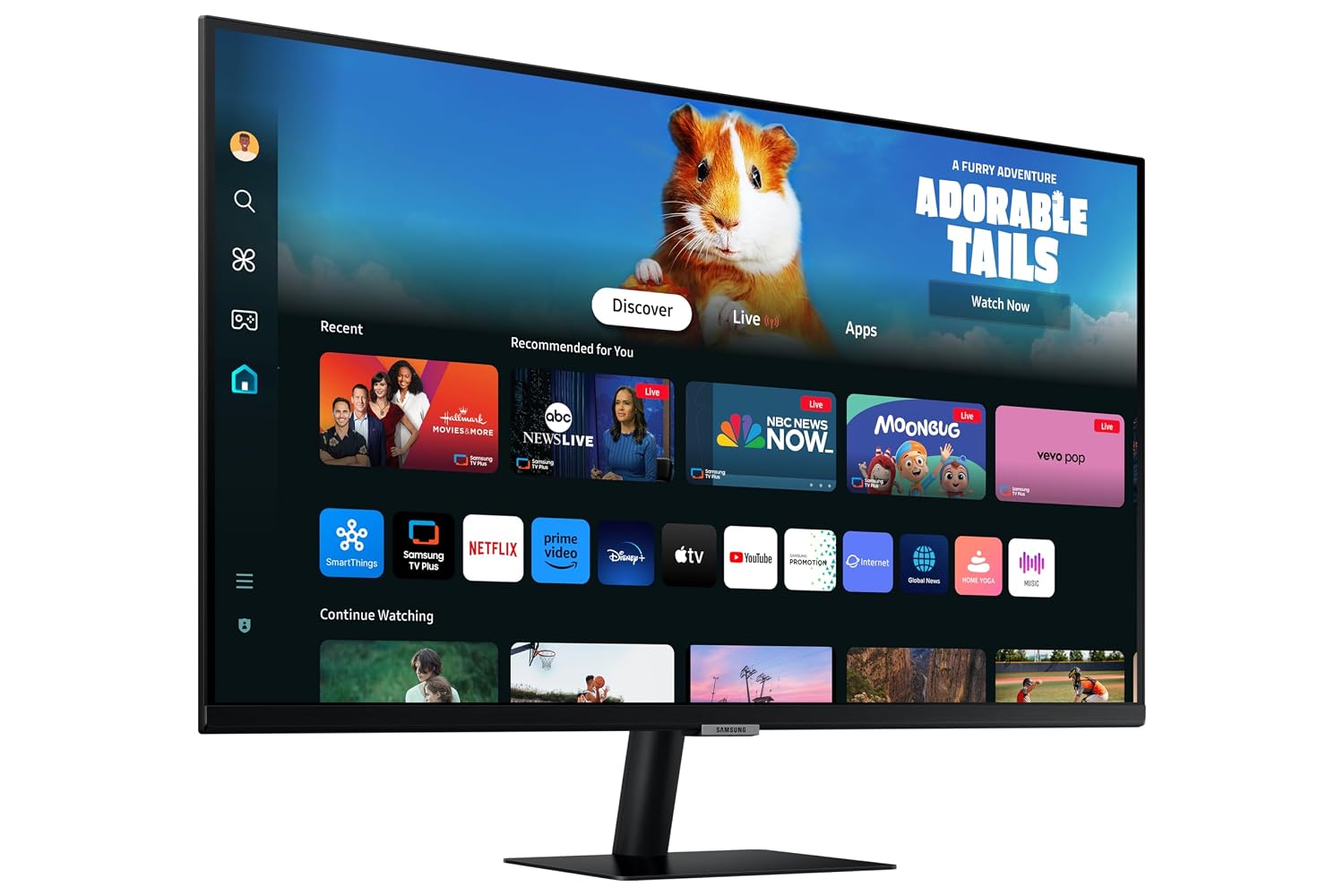 Samsung 80 cm (32) M5 FHD Smart Monitor with Smart TV experience