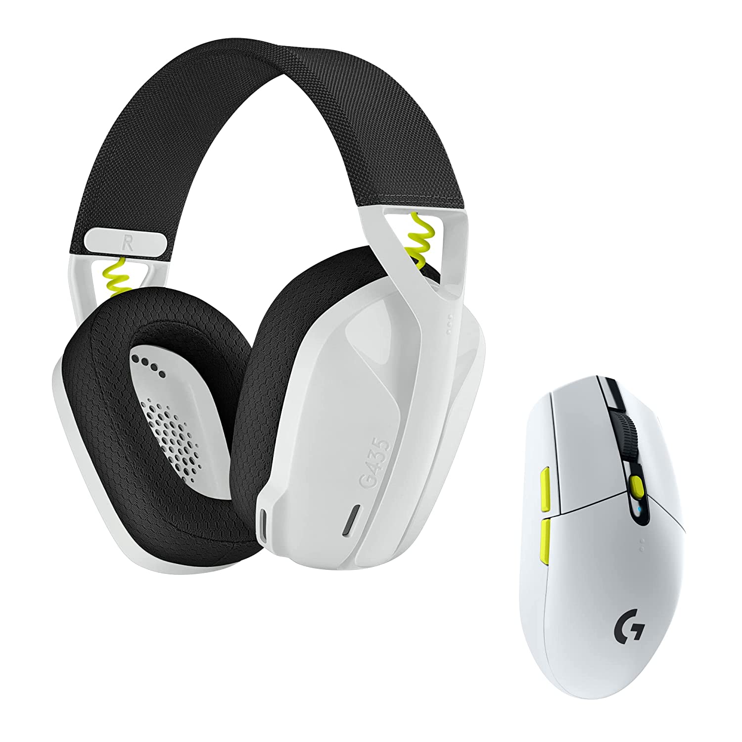 Logitech MX Keys S Wireless Keyboard &  G435 SE Lightspeed Headset with G304 SE Lightspeed Mouse Wireless Gaming Combo