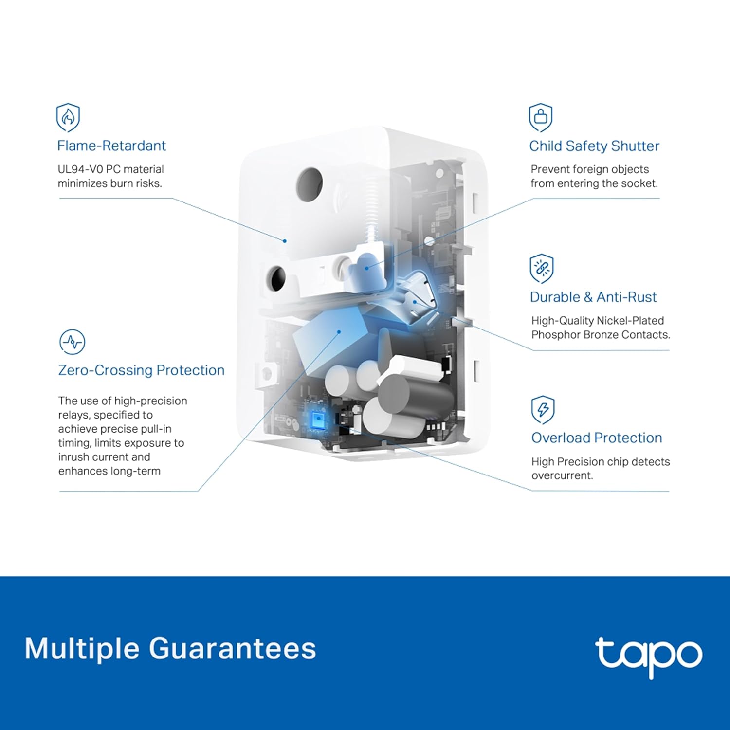 TP Link Tapo P116M Mini Smart Wi-Fi Plug, Energy Monitoring