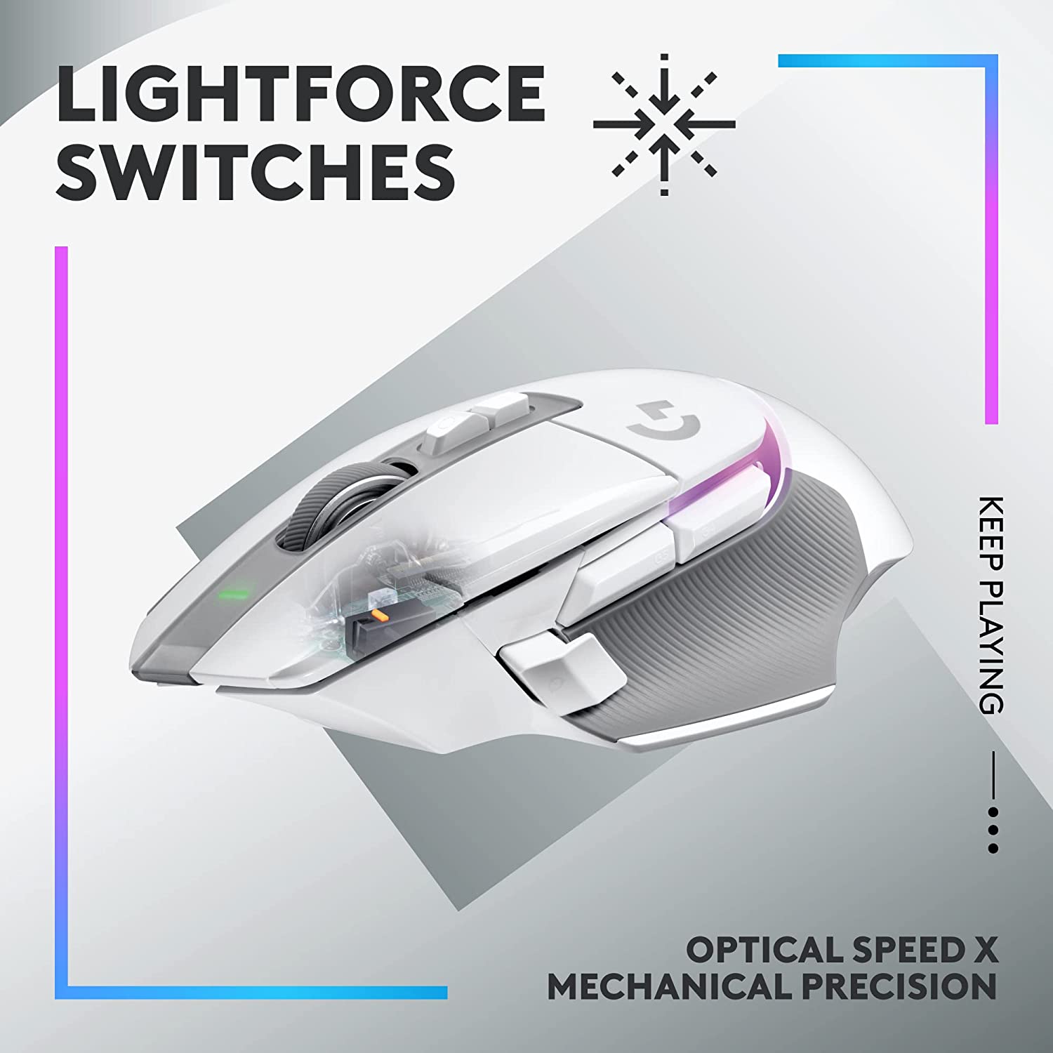 Logitech G502 X Lightspeed Plus Wireless RGB Gaming Mouse - Golchha Computers