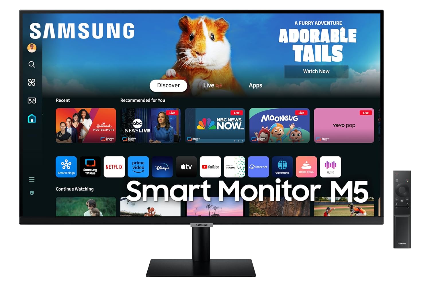 Samsung 80 cm (32) M5 FHD Smart Monitor with Smart TV experience
