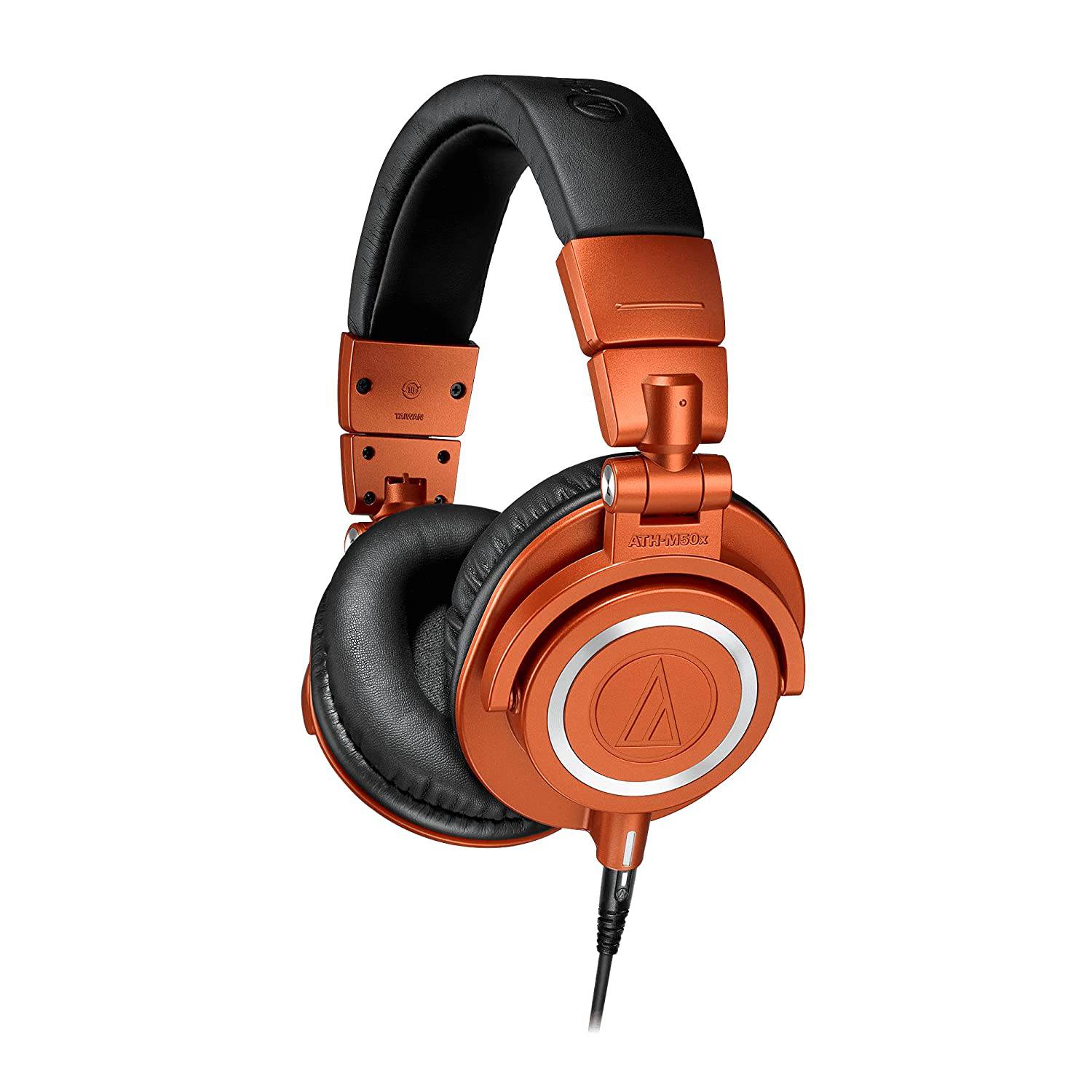 Audio-Technica Professional Headphone ATH-M50XMO, Metallic Orange Limited Edition - Golchha Computers