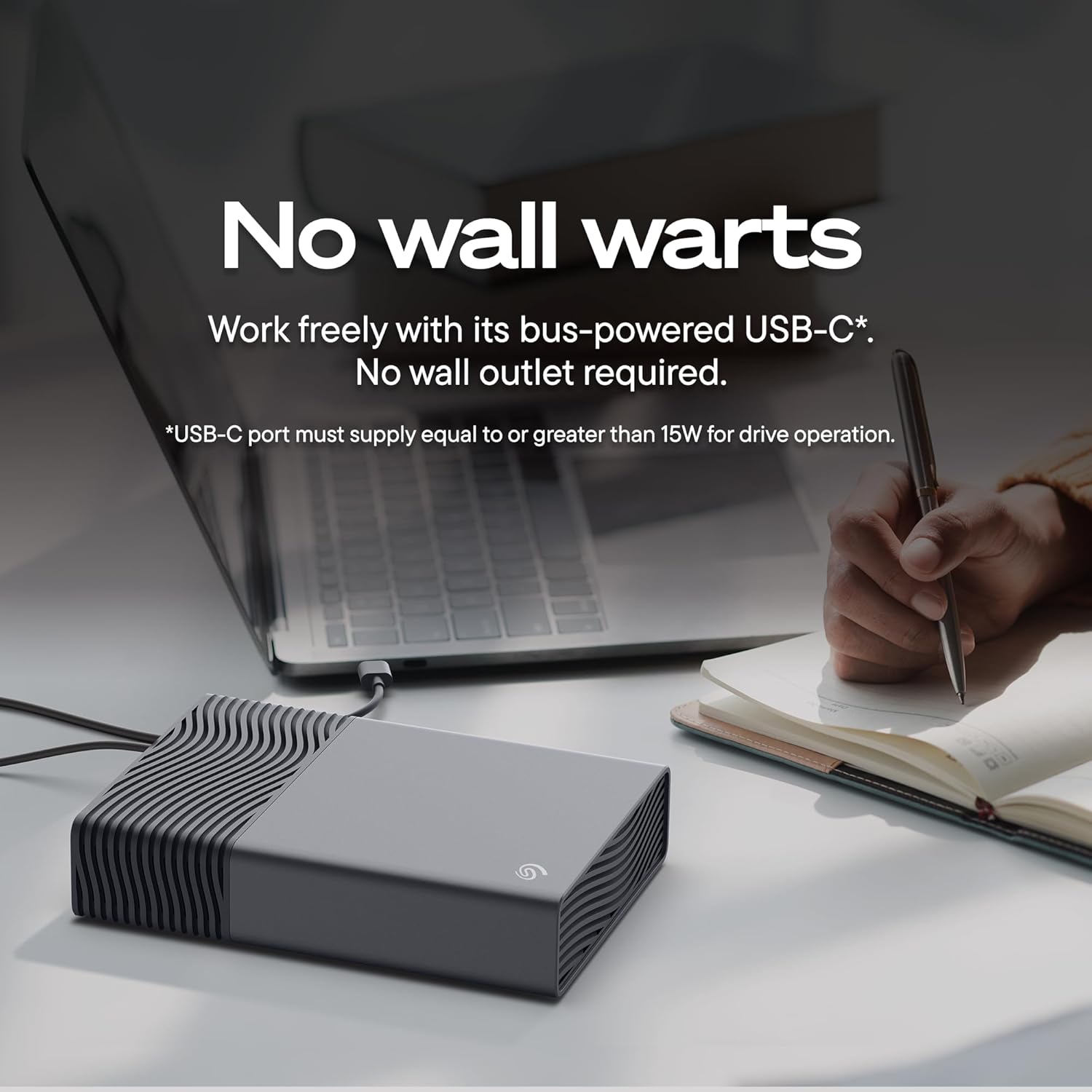 Seagate One Touch 8TB External Hard Drive Desktop HDD - USB-C