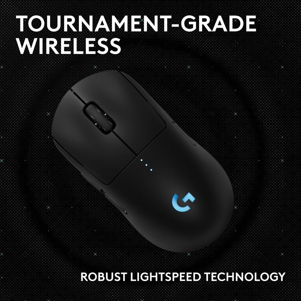 Logitech G PRO 2 Lightspeed Wireless Gaming Mouse (Black) - GOLCHHA COMPUTERS 