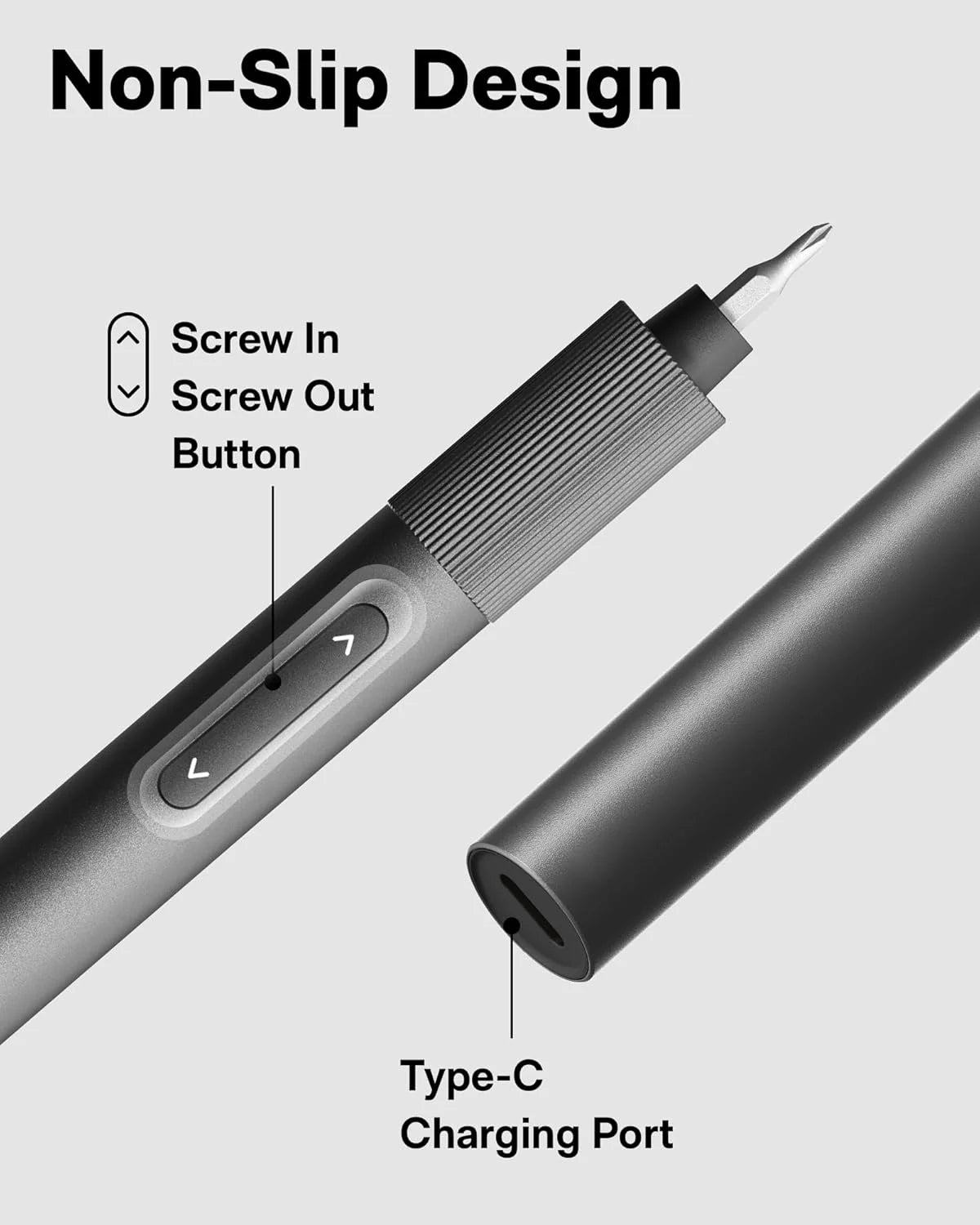 HOTO Precision Screwdriver Electric, 25 bits, for phones & electronics (HTE0010GL) - GOLCHHA COMPUTERS 