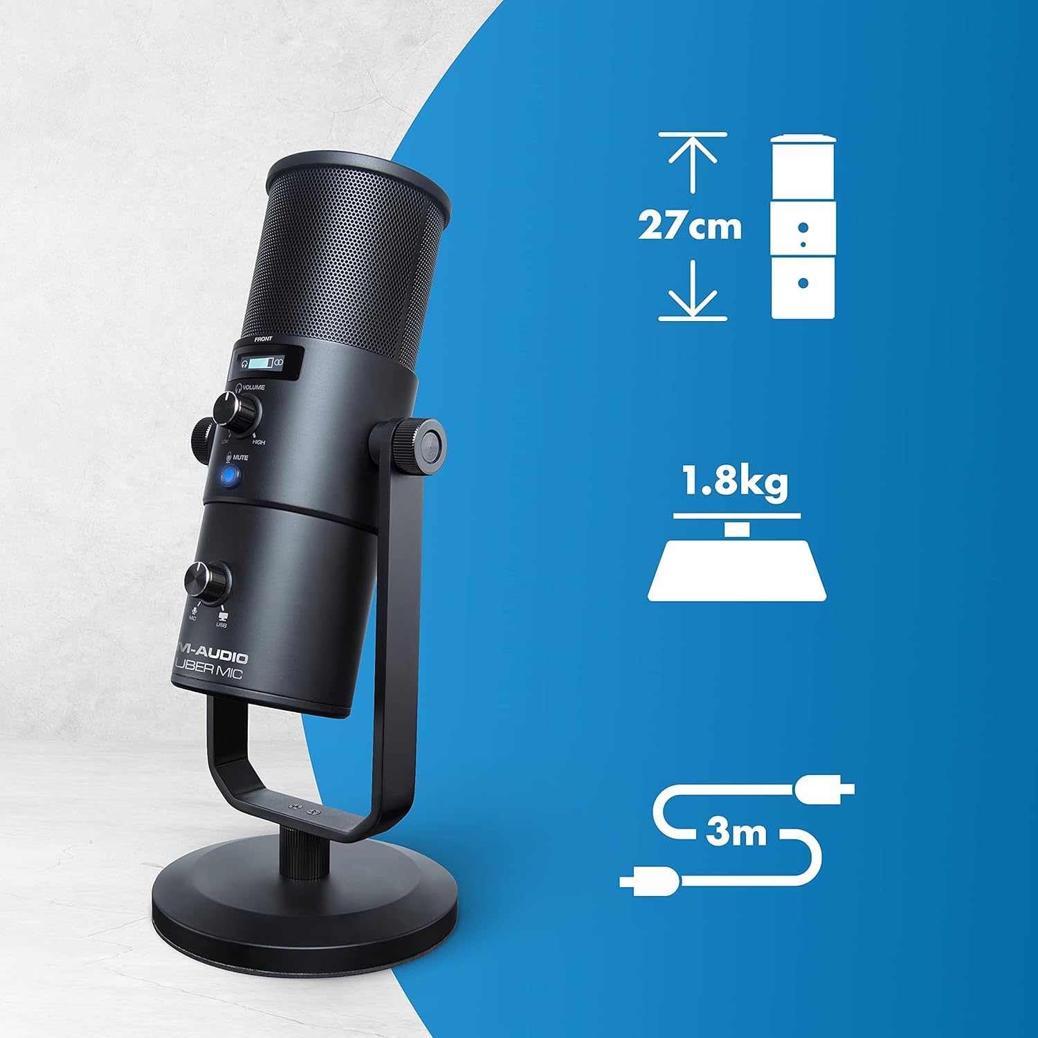 M-Audio UBER Mic USB Condenser Microphone