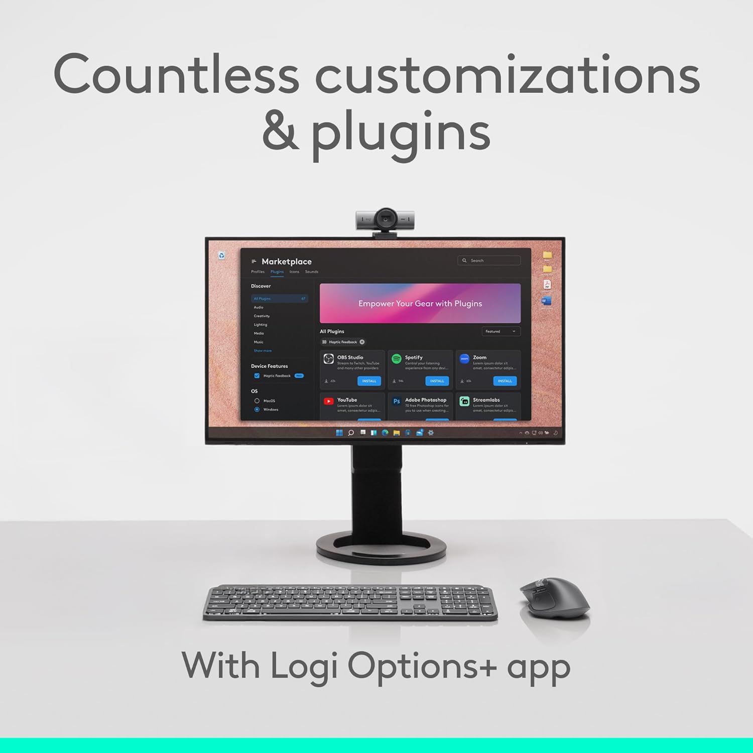 Logitech MX Master 4, Ergonomic Wireless Mouse with Advanced Performance Haptic Feedback, Ultra-Fast Scrolling, USB-C Charging, Bluetooth, Windows, MacOS - GOLCHHA COMPUTERS 