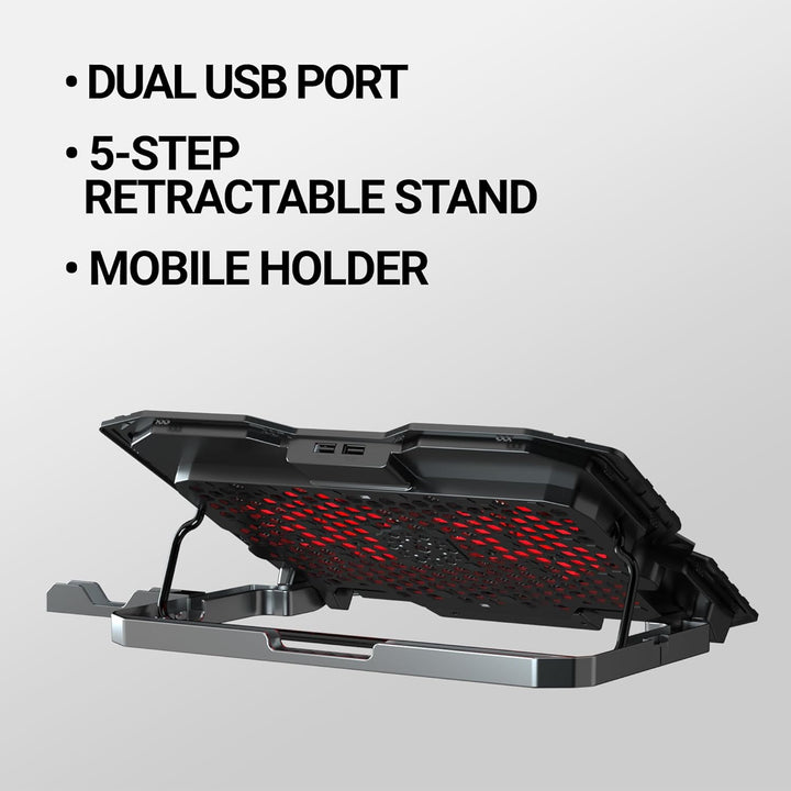 Ant Esports NC150 Ultra Slim and Sturdy Portable Laptop Cooling Pad - Golchha Computers