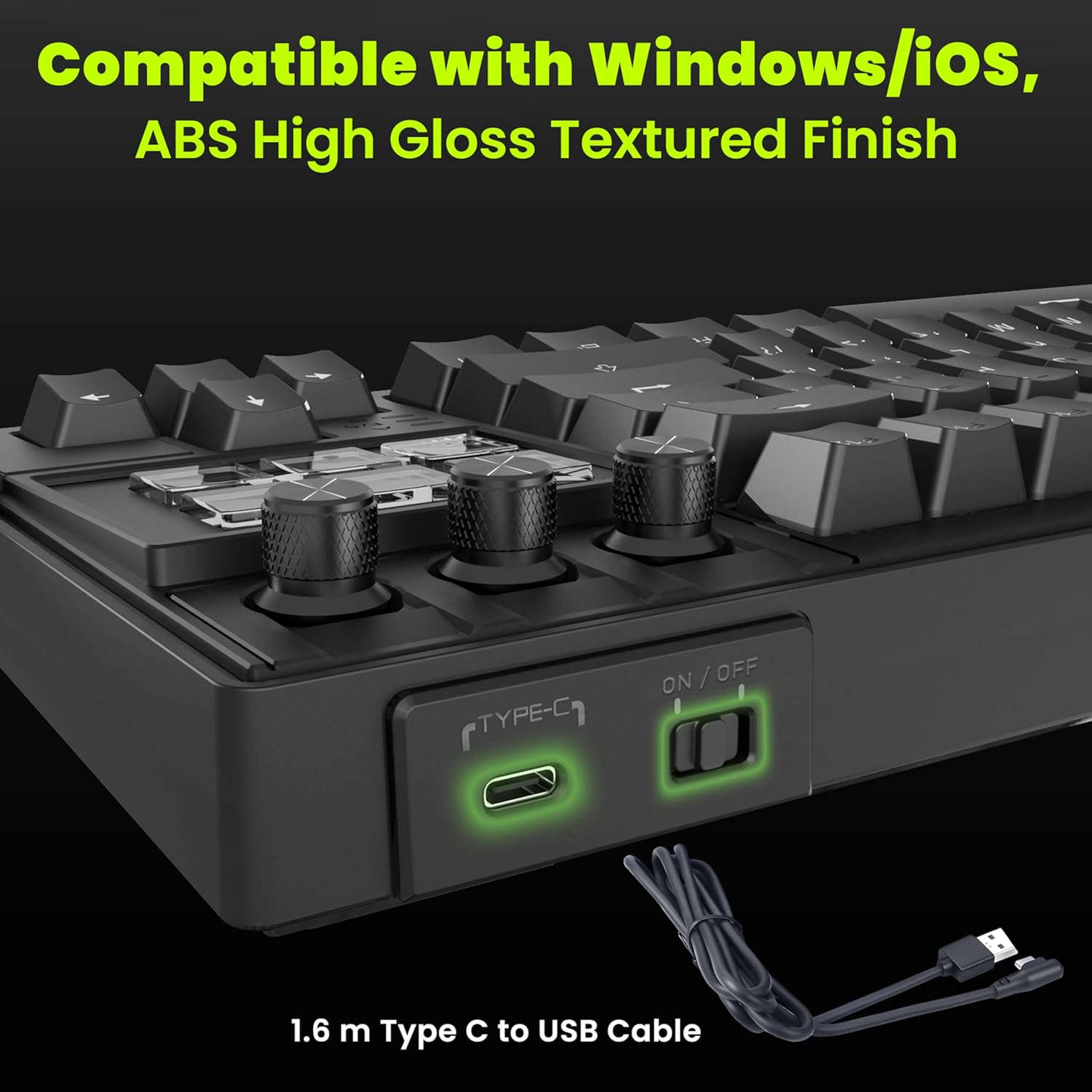 Ant Esports Apex 400 Wired AI Hybrid RGB Stream Deck Mechanical Keyboard