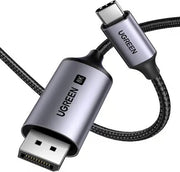 UGREEN USB-C to DisplayPort 1.4 Cable 8K 60Hz / 4K 240Hz, Braided, 2m (25158)