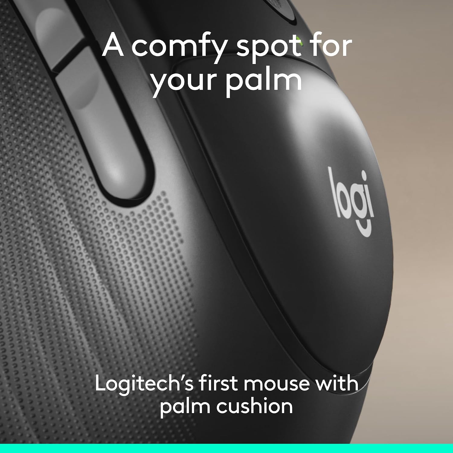 Logitech Signature Comfort Plus M850 L Wireless Bluetooth mouse with palm cushion for enhanced comfort