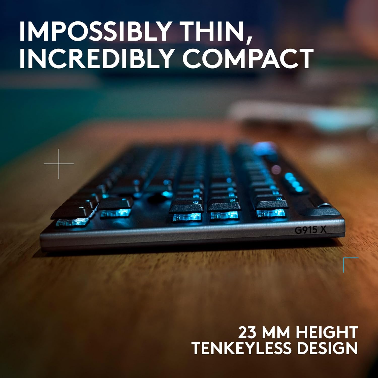 Logitech G915 X Lightspeed TKL Low-Profile Wireless Gaming Keyboard - GOLCHHA COMPUTERS 