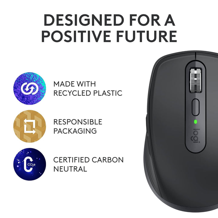 Promo Logitech MX Anywhere 3 Mouse Wireless Performance Compact