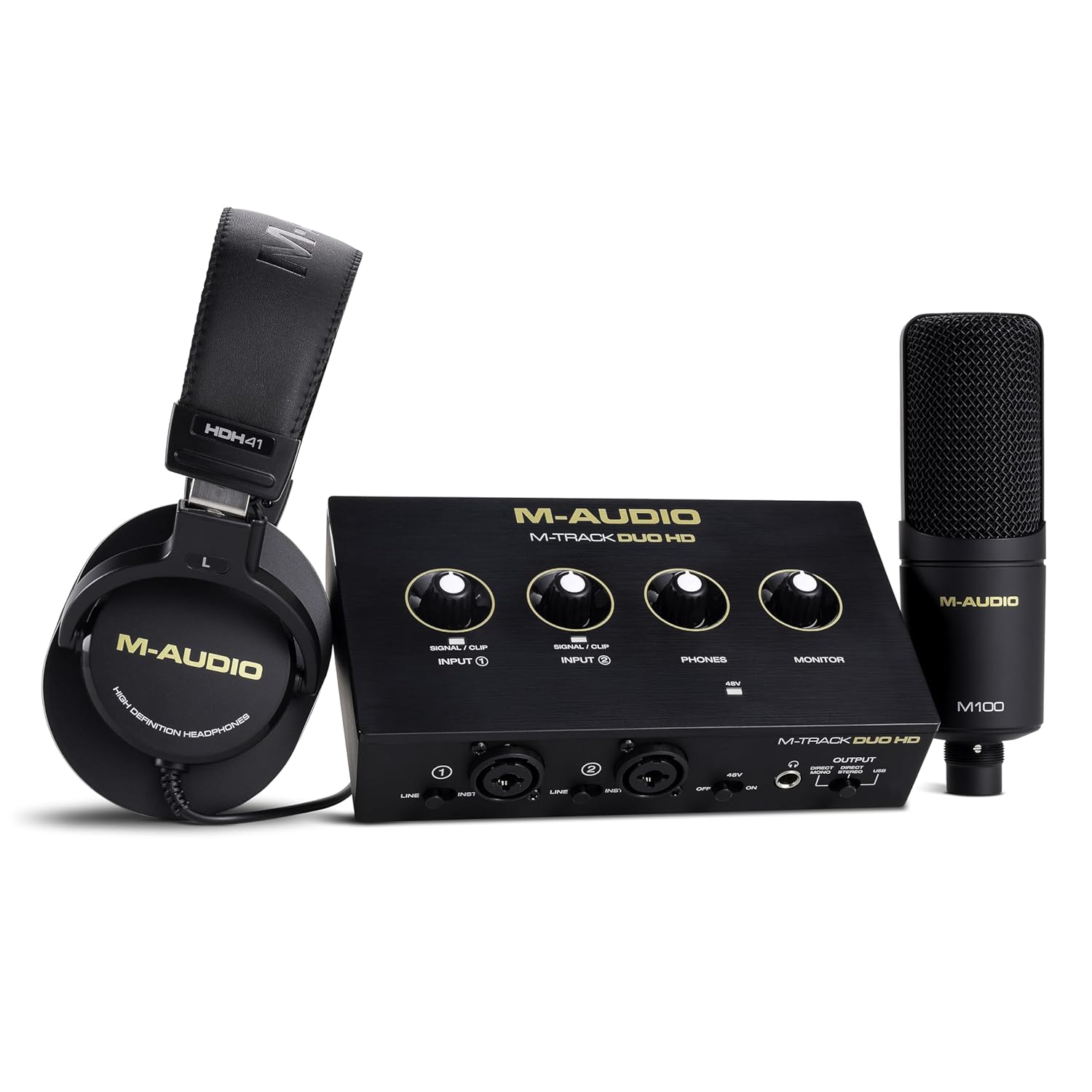M-AUDIO M-Track Duo HD Producer Pack