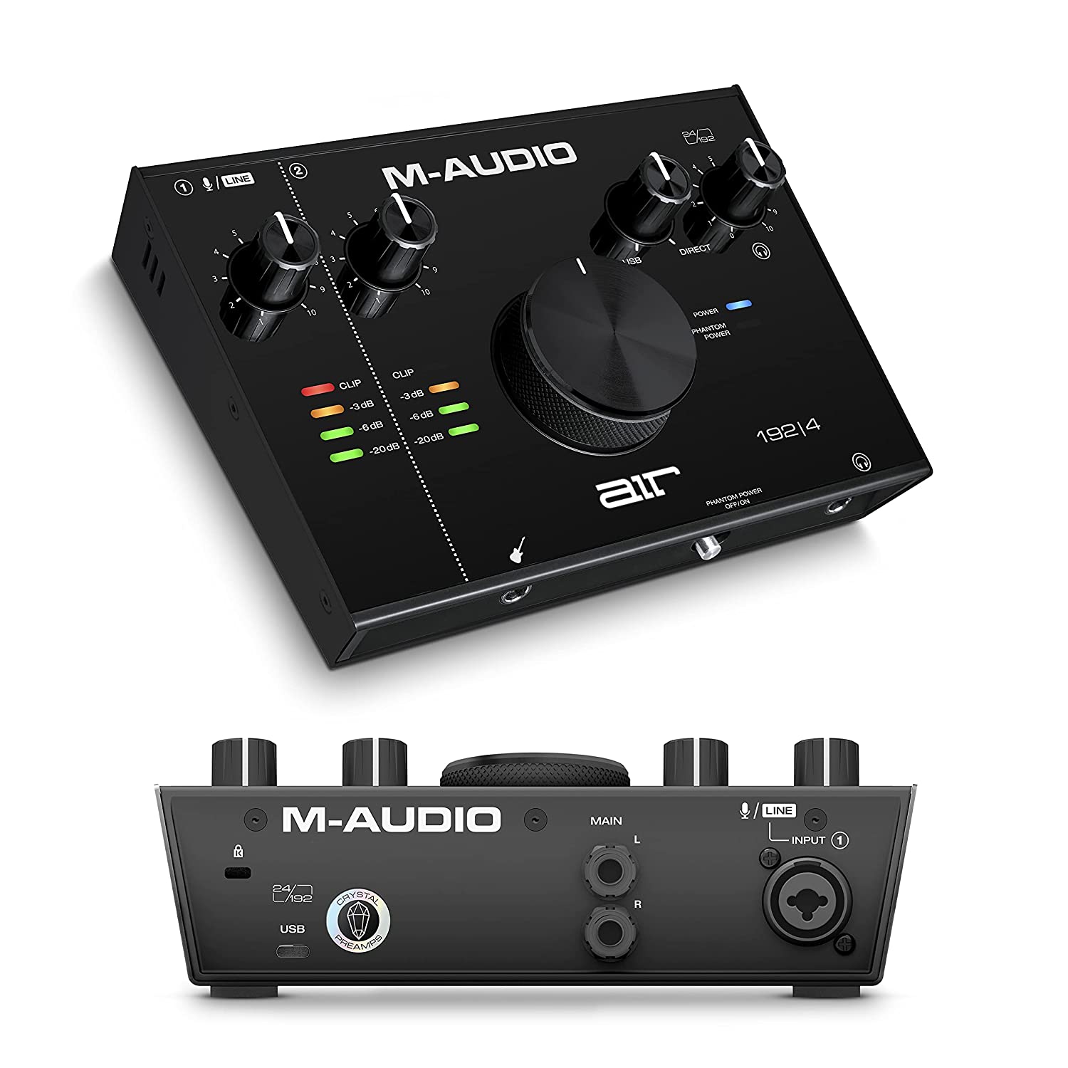 2-In 2-Out USB Audio Interface with Recording Software from ProTools & Ableton Live, Plus Studio-Grade FX & Virtual Instruments