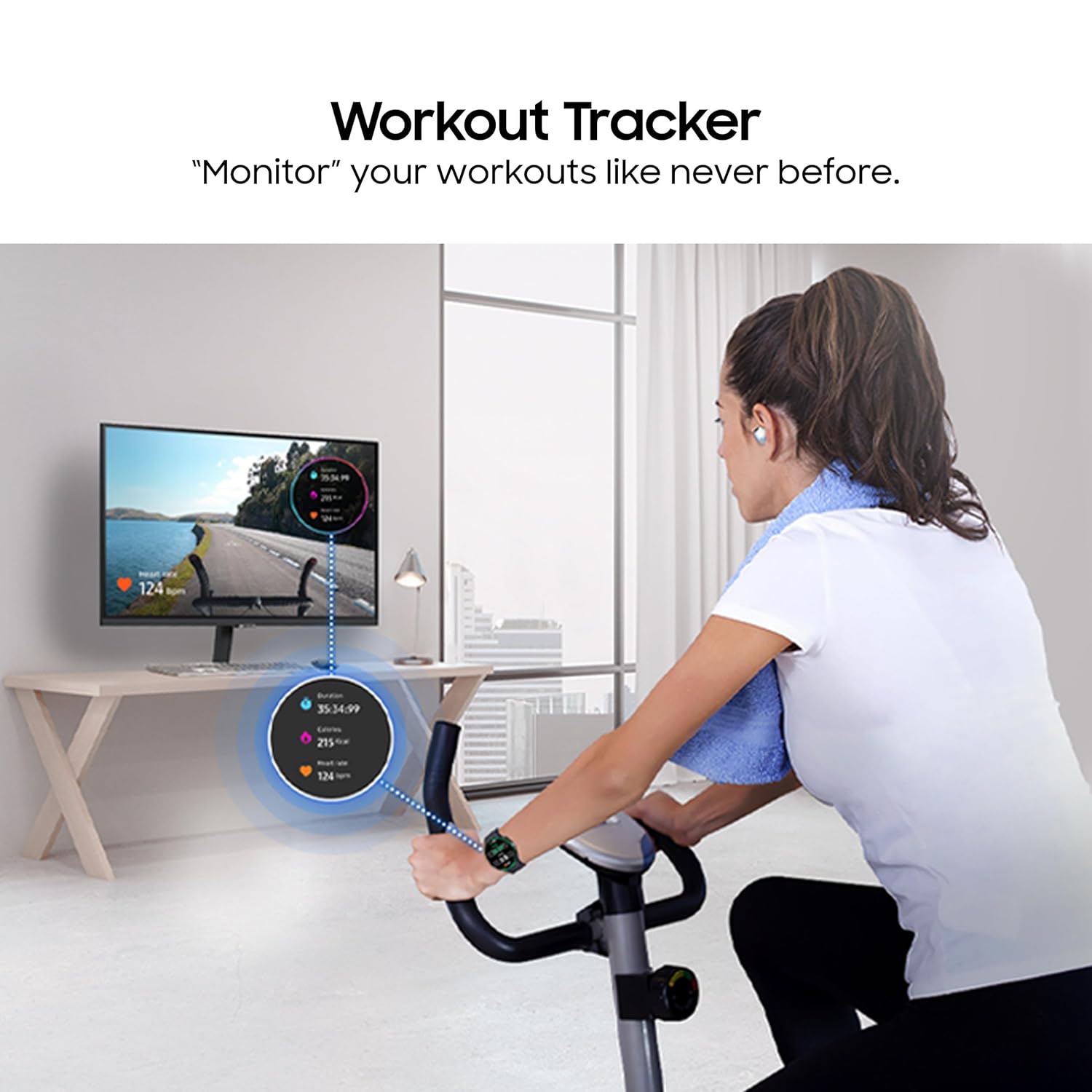 Samsung 80 cm (32) M5 FHD Smart Monitor with Smart TV experience